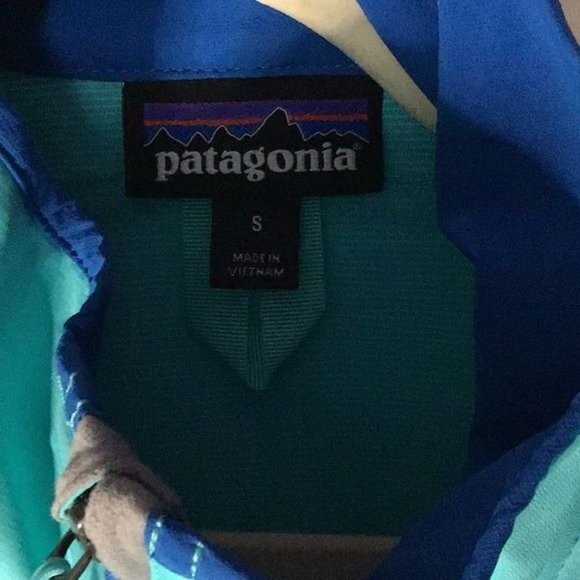 Patagonia Womans S Levitation Jacket  Lt Blue Full Zip Soft Shell HWLT - Picture 2 of 6